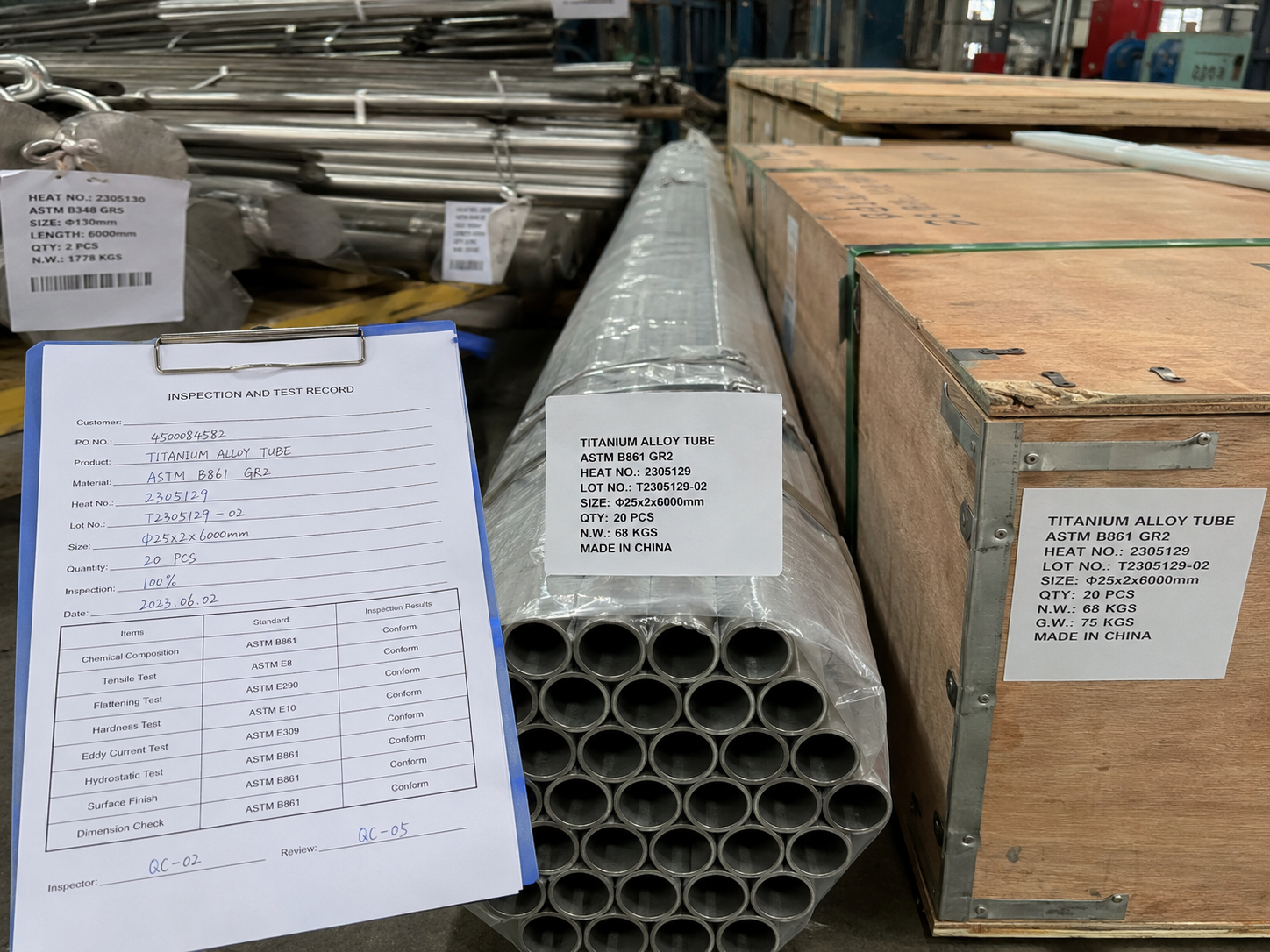 Alloy Material Traceability Process Flow